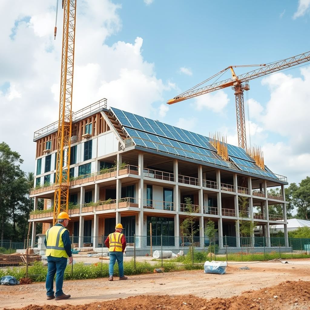 Procédures indispensables pour obtenir le label bas carbone sur les chantiers de construction en 2025 Procédures indispensables pour obtenir le label bas carbone sur les chantiers de construction en 2025