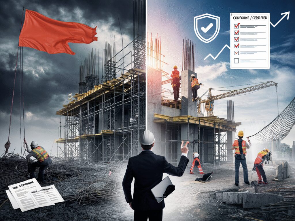 Comment cette approche rigoureuse des normes a transformé un projet BTP en danger en succès retentissant Comment cette approche rigoureuse des normes a transformé un projet BTP en danger en succès retentissant